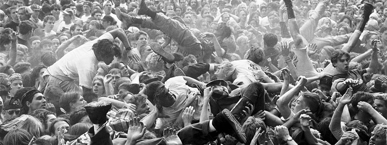 Mosh pit at EndFest.